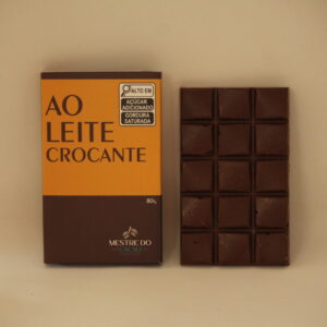 BARRA AO LEITE CROCANTE 80g