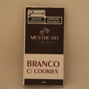 BARRA BRANCO COM COOKIES 20g