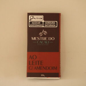 BARRA AO LEITE COM AMENDOIM 20g